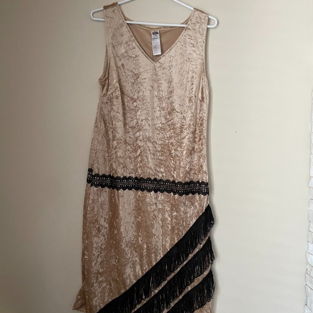 Vintage-Style Flapper Dress Costume
